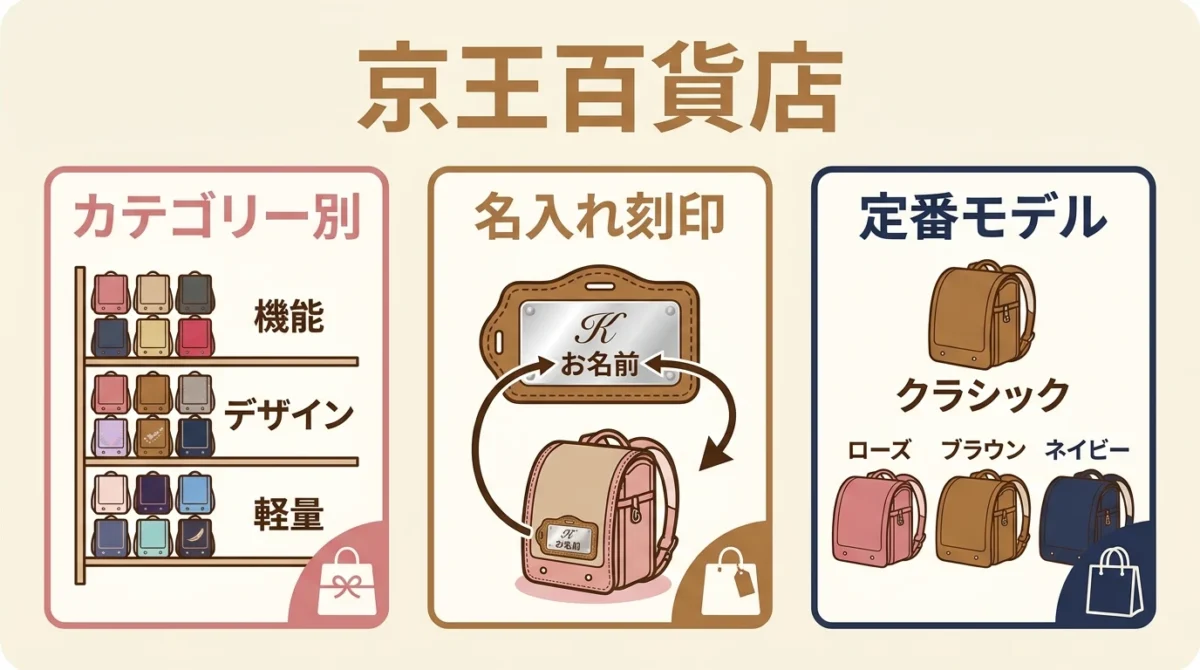京王百貨店ランドセル