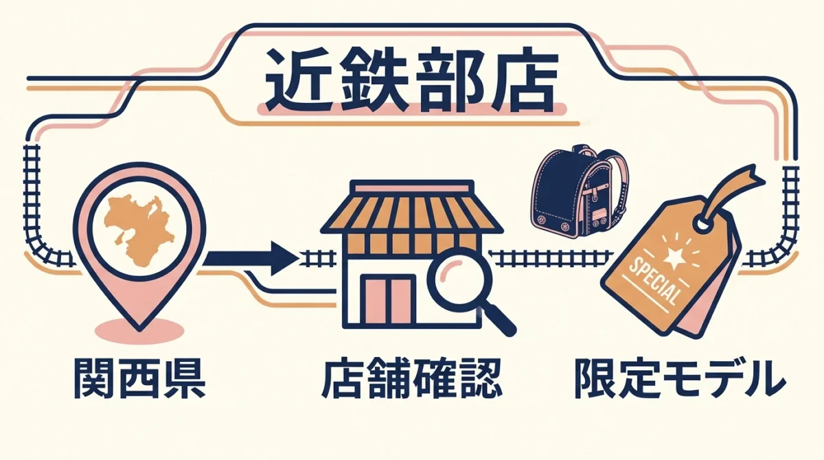 近鉄百貨店ランドセル